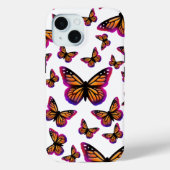 Kleurrijke waterverf vlinders Case-Mate iPhone case (Achterkant)