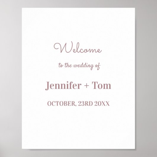 Kleurrijke waterverf voegt jouw naam bewerkbare te poster (Voorkant)