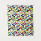 Kleurrijke Waterverf Wandkleed (Voorkant)