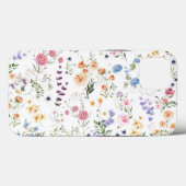 Kleurrijke Waterverf Wilde bloem Meadow Case-Mate iPhone Case (Achterkant (horizontaal))