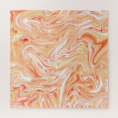 Kleurrijke Wave Liquid Paint Textuur Legpuzzel (Horizontaal)