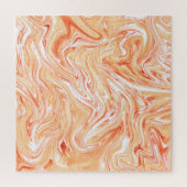 Kleurrijke Wave Liquid Paint Textuur Legpuzzel (Verticaal)