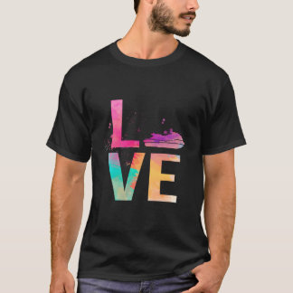 Kleurrijke Waverunner Moeder Waverunner T-shirt