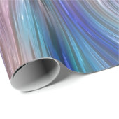 Kleurrijke Wavy Stripes Cadeaupapier (Rol Hoek)