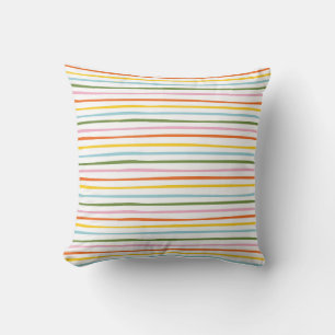 Kleurrijke Wavy Stripes Kussen