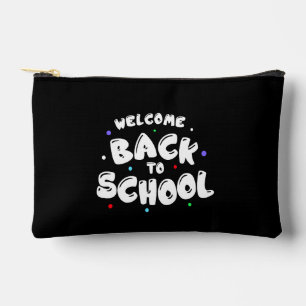 Kleurrijke Welkom Terug naar School Typografie Etui