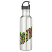 Kleurrijke Wendy naam, Waterfles (Voorkant)