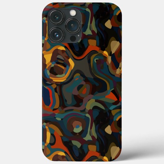 Kleurrijke werveling abstract Case-Mate iPhone case (Achterkant)