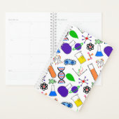 kleurrijke wetenschapsplanner planner (Display)