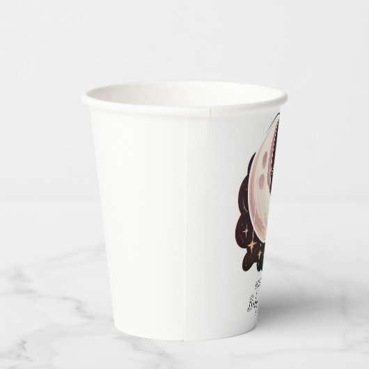 Kleurrijke Whimsical Stars Baby shower Papieren Bekers (Rechts)