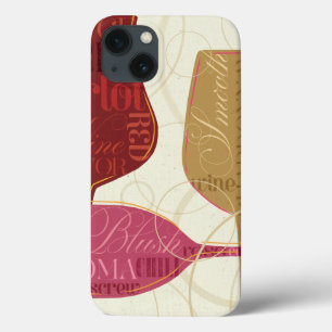 Kleurrijke Wijn Glazen iPhone 13 Hoesje