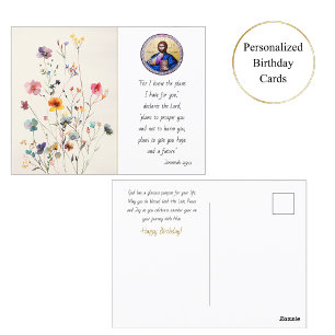 Kleurrijke wilde bloemen Pantocrator Orthodoxe Ver Briefkaart