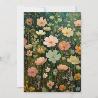 Kleurrijke Wilde Bloemenweiden 3 Kaart
