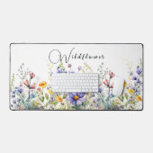 Kleurrijke Wildflower Desk Mat (Keyboard & Muis)
