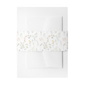 Kleurrijke Wildflower Meadow Flower Wedding Uitnodigingen Wikkel (Voorkant Voorbeeld)