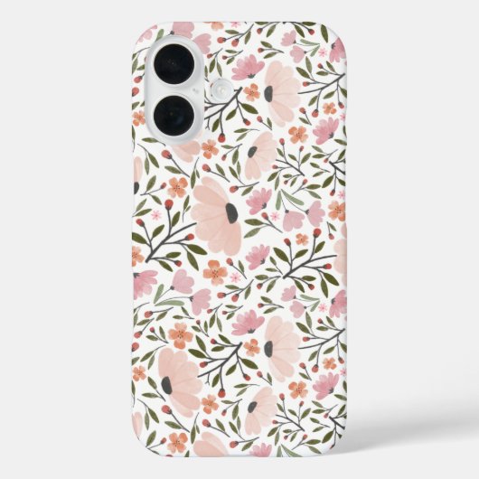Kleurrijke Wildflower Summer Floral Case-Mate iPhone Case (Achterkant)