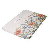 Kleurrijke Wildflowers Badmat (Gekanteld)