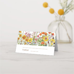 Kleurrijke Wildflowers Country Wedding