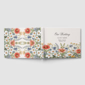 Kleurrijke Wildflowers Gastenboek (Volledig)