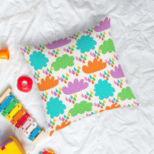 Kleurrijke Wolken en Regendruppels