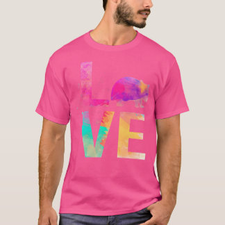 Kleurrijke Wombat Mom Wombat T-shirt