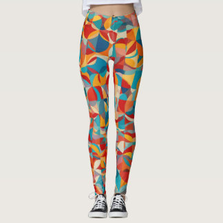 Kleurrijke Yoga Broek voor Mindful Movement" Leggings