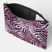 Kleurrijke Zebra Stripes Patroon Etui (Open)