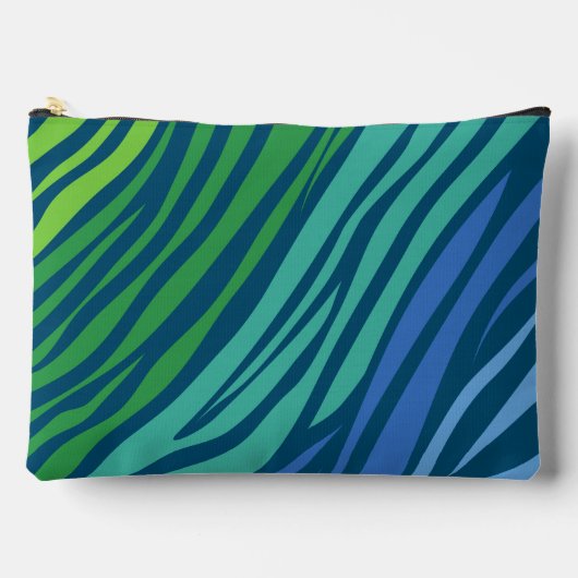 Kleurrijke Zebra Stripes Patroon Etui (Voorkant)