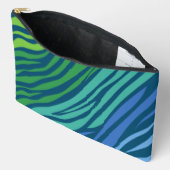 Kleurrijke Zebra Stripes Patroon Etui (Open)
