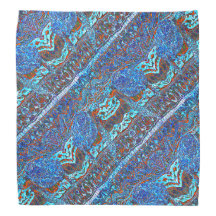 Kleurrijke Zee Turtle Wave Patterted