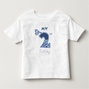 Kleurrijke Zeemeermin Schalen Kleine Meisjes 2e Ve Kinder Shirts