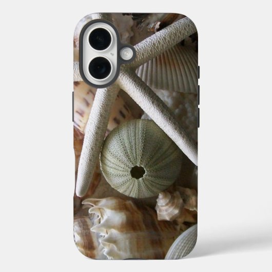 Kleurrijke zeeschelpen, zeeduivel Case-Mate iPhone case (Achterkant)