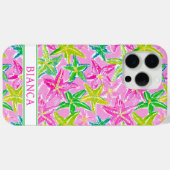 Kleurrijke Zeester Geborduurde Hoes-Case-Mate iPho Case-Mate iPhone Case (Achterkant (horizontaal))