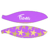 Kleurrijke zeester op paars basketbal (Panelen)