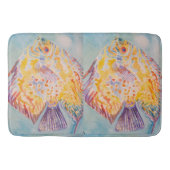 Kleurrijke Zeevis Oceaan Strand Zee Badmat (Voorkant)