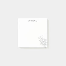 Kleurrijke zelf bloem boeket Notities