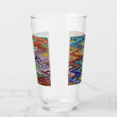 Kleurrijke Zigzag #44 Glas (Links)