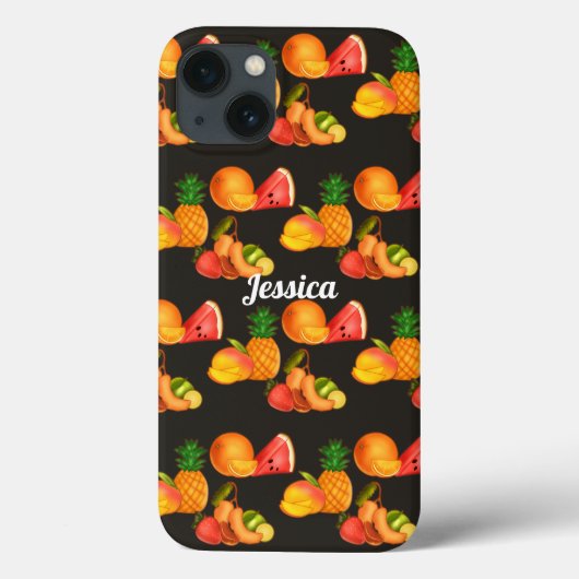 Kleurrijke zomerfruitsalade Case-Mate iPhone case (Achterkant)