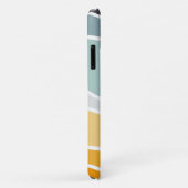 Kleurrijke zomerse retro stijl golven Case-Mate iPhone case (Achterkant/rechts)