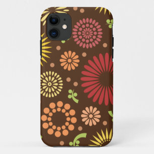 Kleurrijke zonnebloemen iPhone 11 hoesje