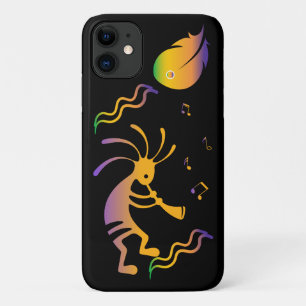 Kleurrijke Zuidwestelijke Kokopelli iPhone 11 Hoesje