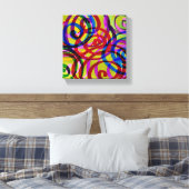 Kleurrijke zwembroeken canvas afdruk (Insitu (Slaapkamer))