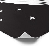 Kleurruimte met een astronautenpuppy poster (Hoek)