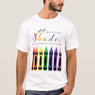 Kleurschakeringen T-shirt