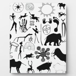 Kleurschilderijen - primeval fotoplaat