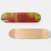 Kleurschilderkunst Skateboard (Horizontaal)