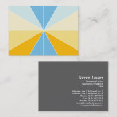 Kleursegmenten 04 visitekaartje (Voorkant / Achterkant)