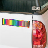 Kleurstaal CMYK Bumpersticker (Op Truck)