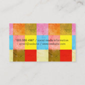 Kleurstaalkaartjes Visitekaartje (Achterkant)