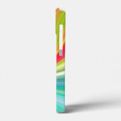 Kleurstalen regenboogdraden Case-Mate iPhone case (Achterkant / Links)